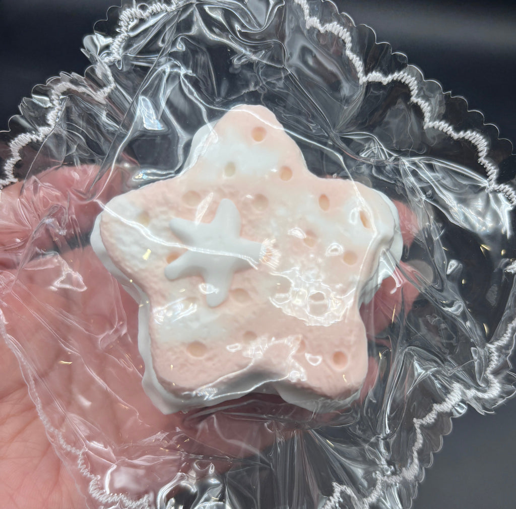 frozen butter textured star biscuit layer (read des!) Taba Squishy Toy