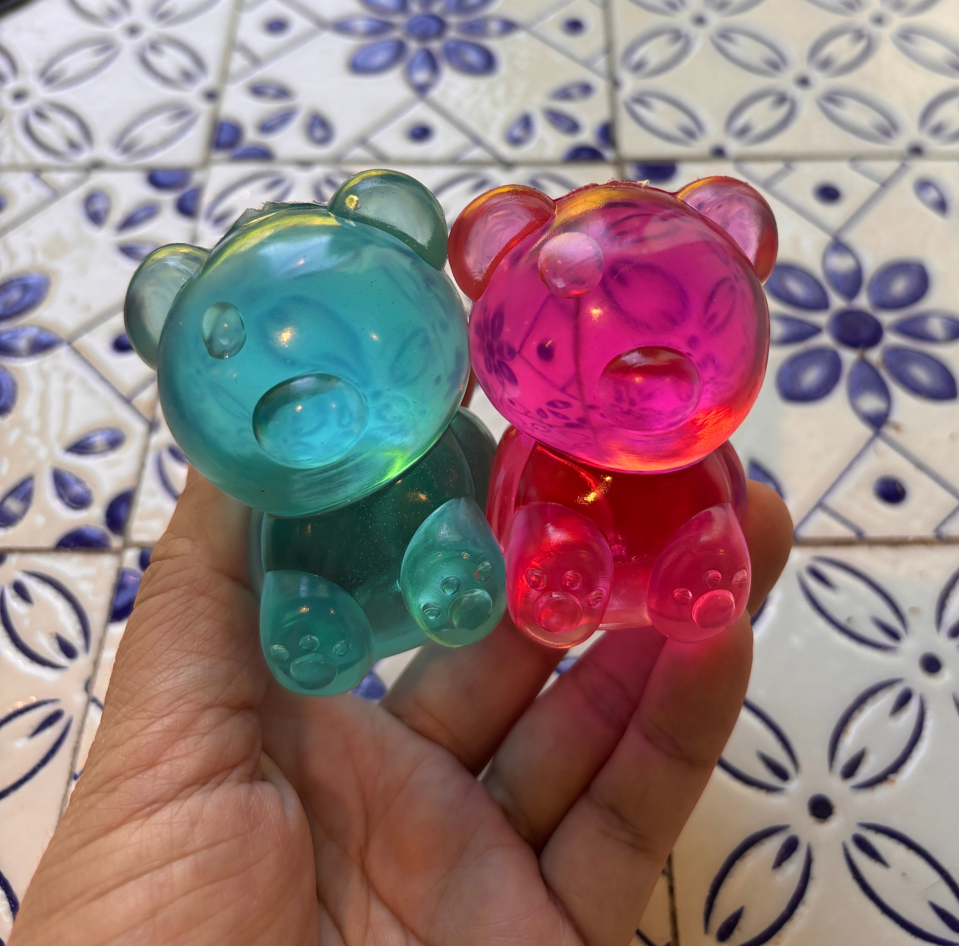 Small sugar bear stress balls (choose) (Not edible)