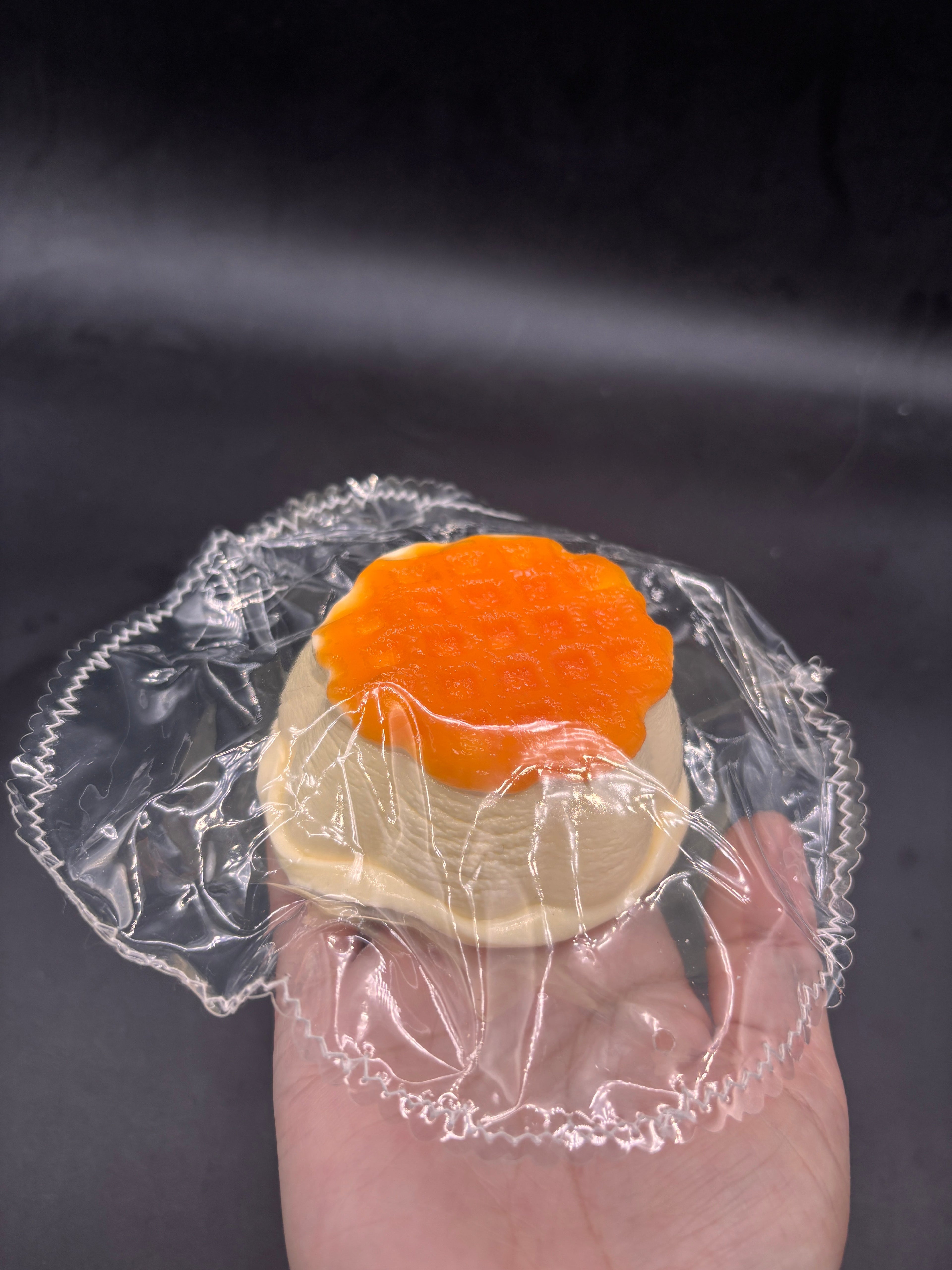 Super soft water x cream waffle pudding taba squishy
