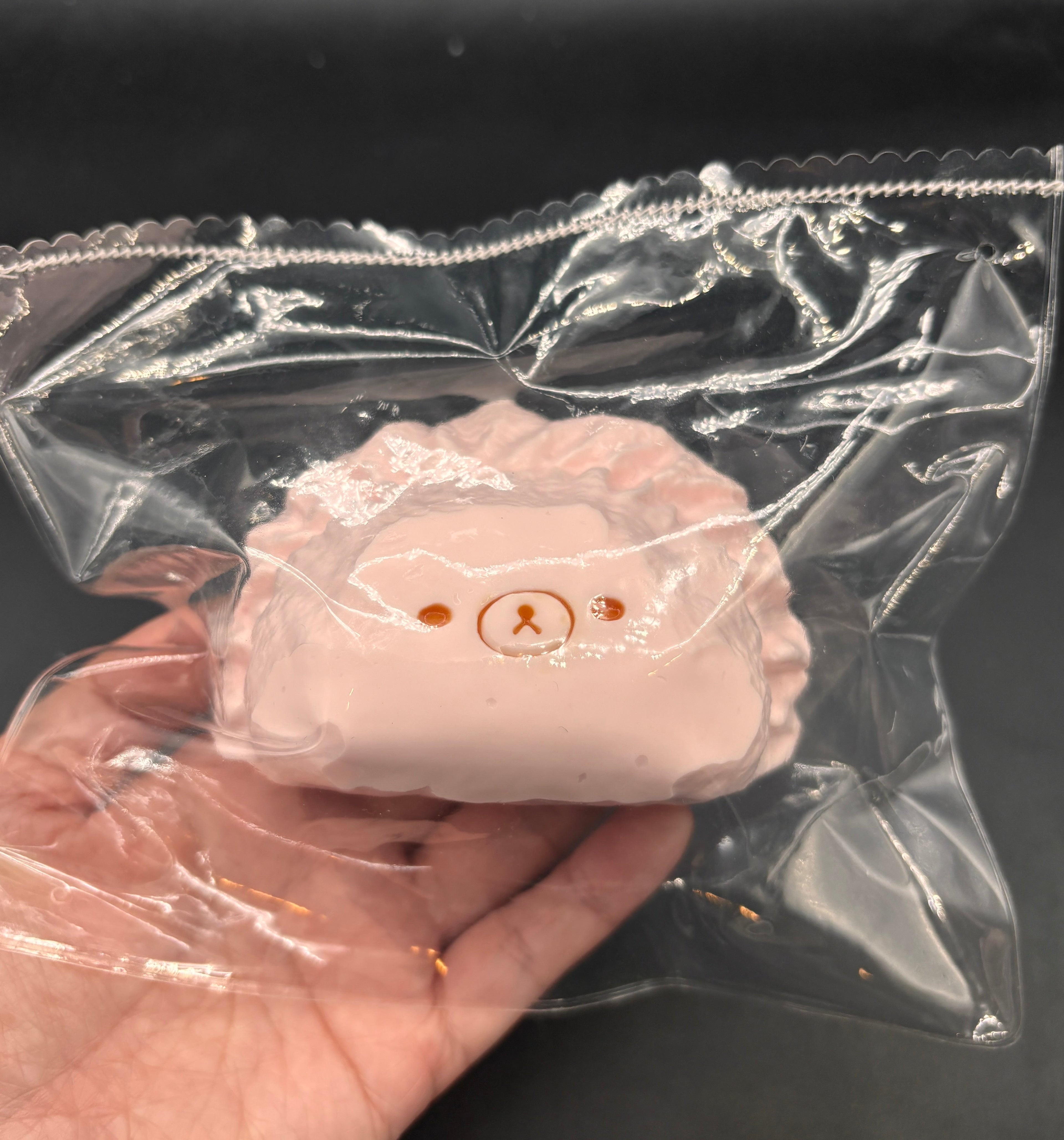 New frozen butter super mouldable bear dumpling pink taba squishy