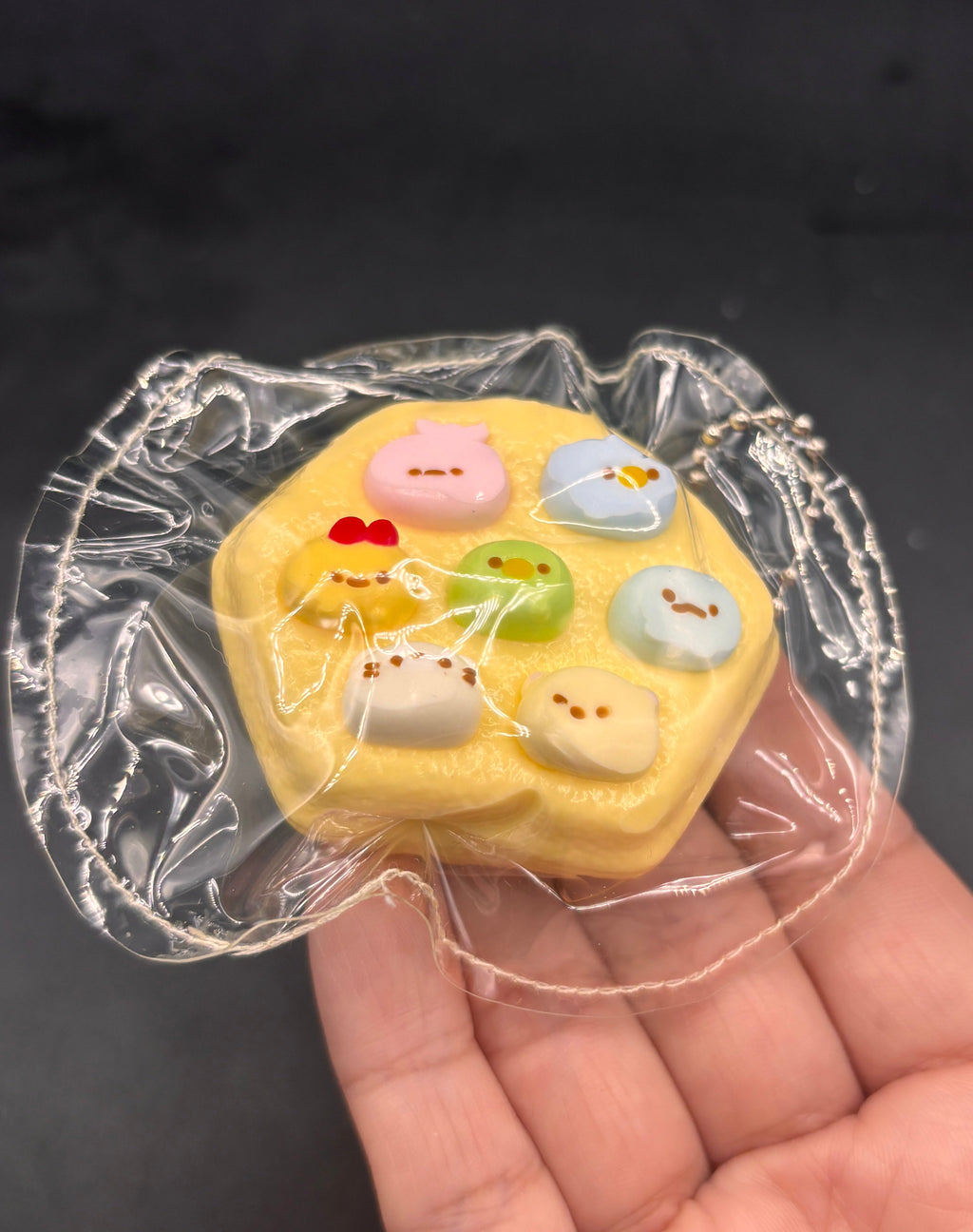 Cute small keychain sumikko Gurashi taba wack a mole taba squishy