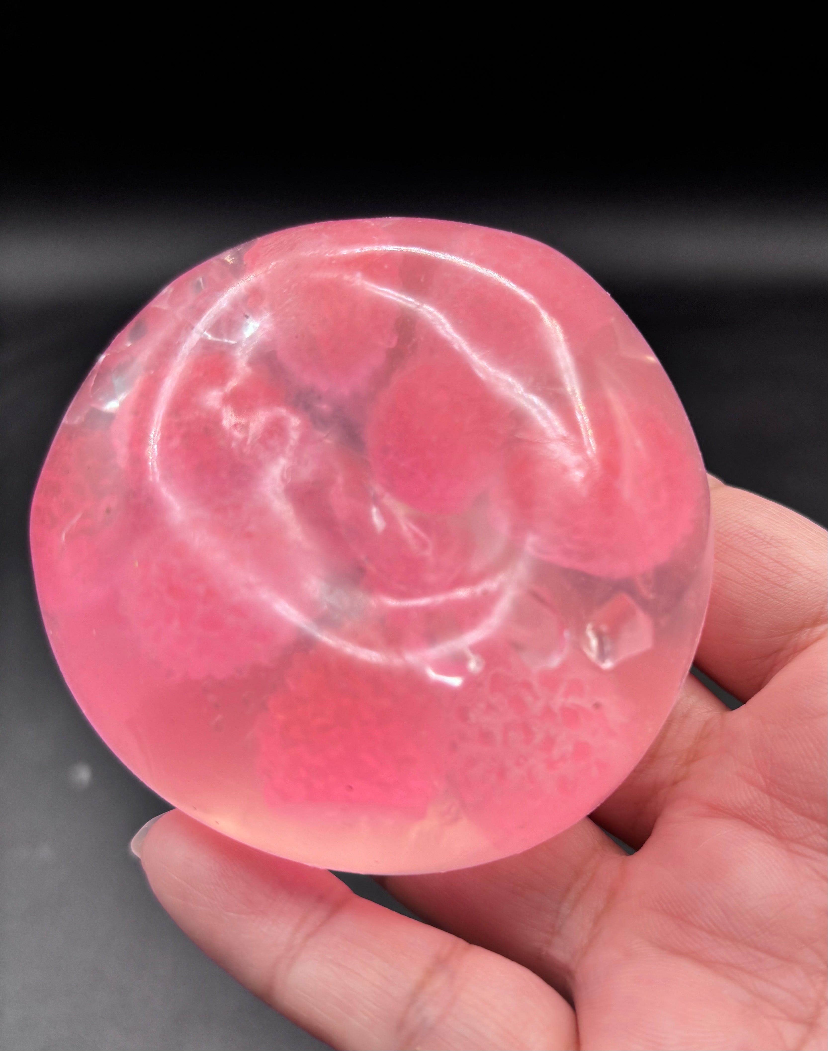 Sugar cube slime ball pink Stress Ball