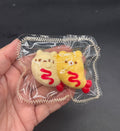two bear shrimp twins- mini keychain taba