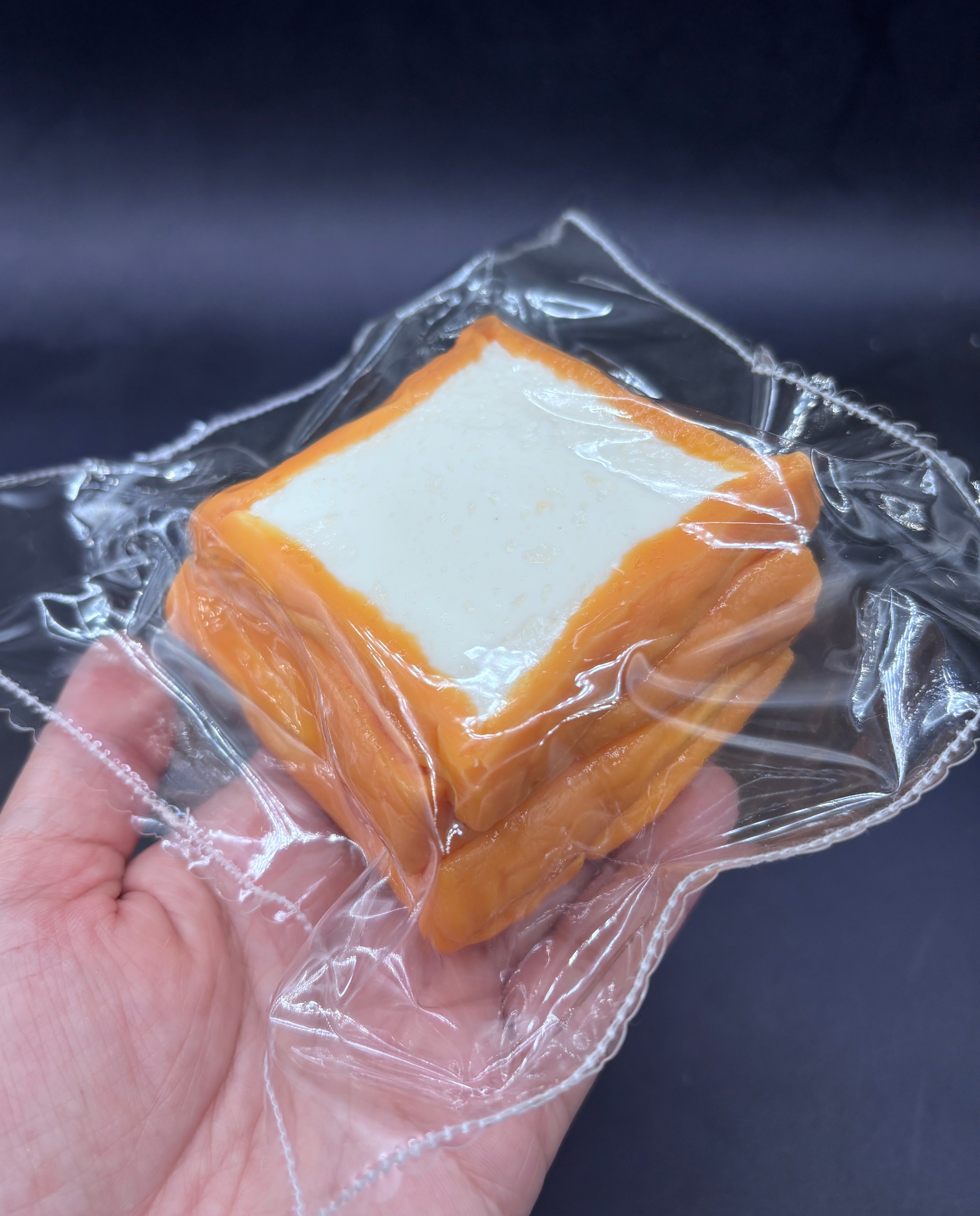 Super soft water x cream Stacked toast taba squishy