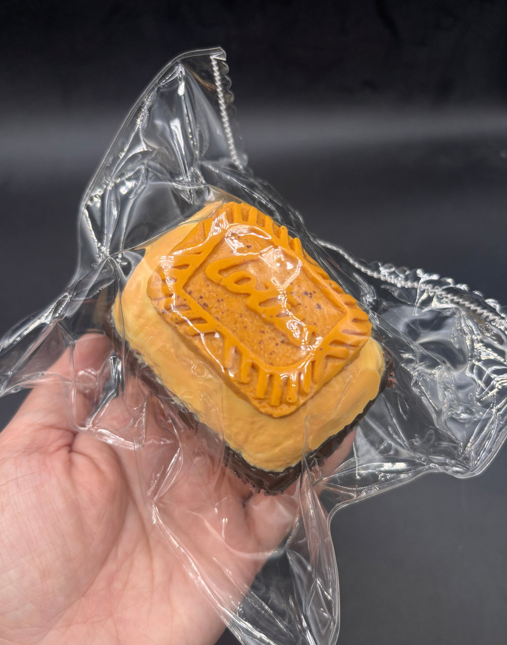 Frozen butter lotus chocolate biscuit  taba squishy