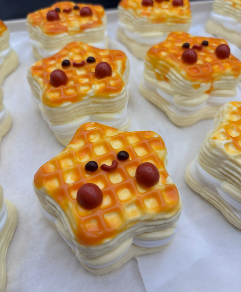 JC Waffle Star Taba Squishy Toy