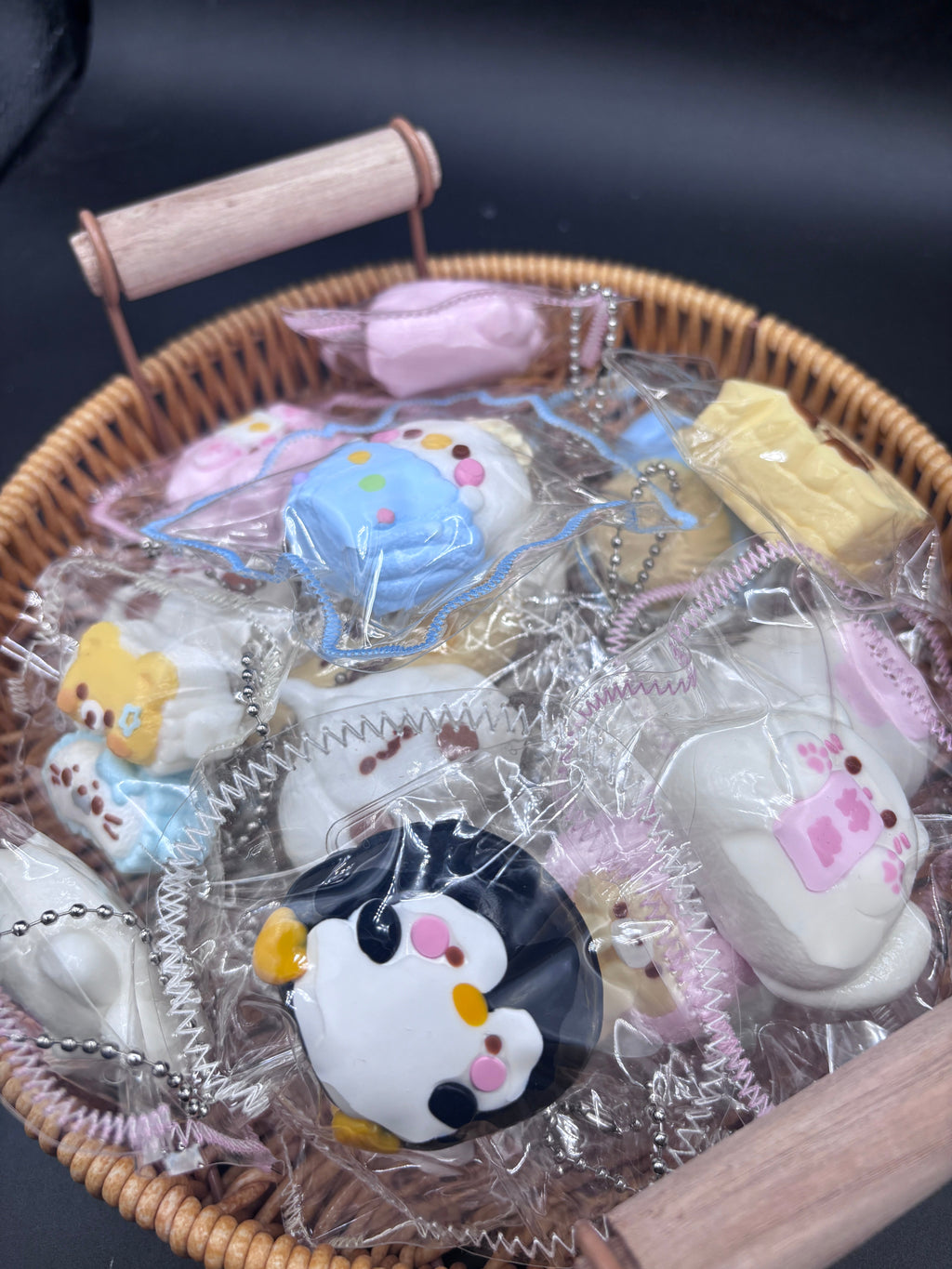 Mini taba squishy bag - 3 or 4 taba squishies