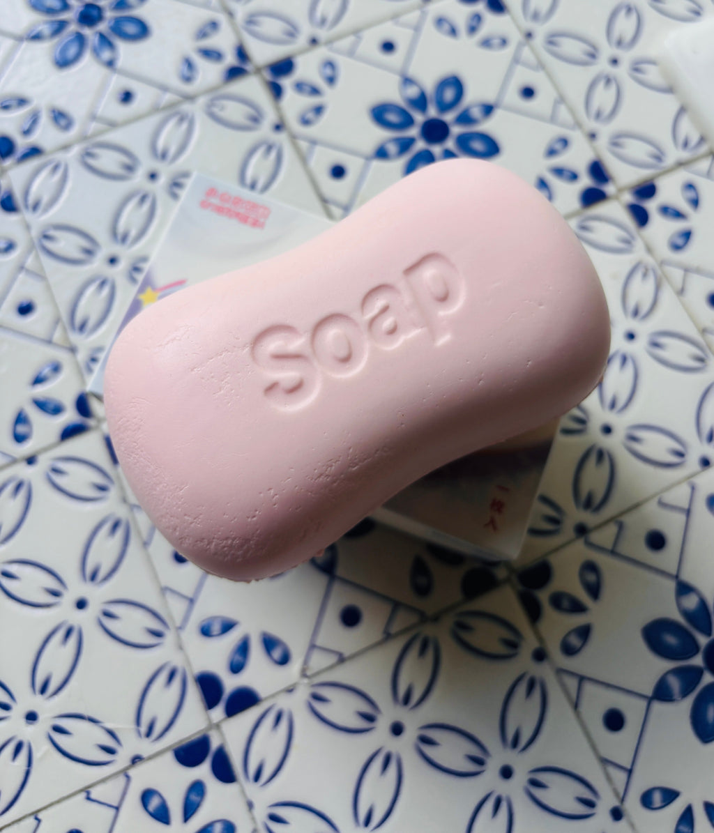 Foam slow rise hachimi squishy soap pink soft
