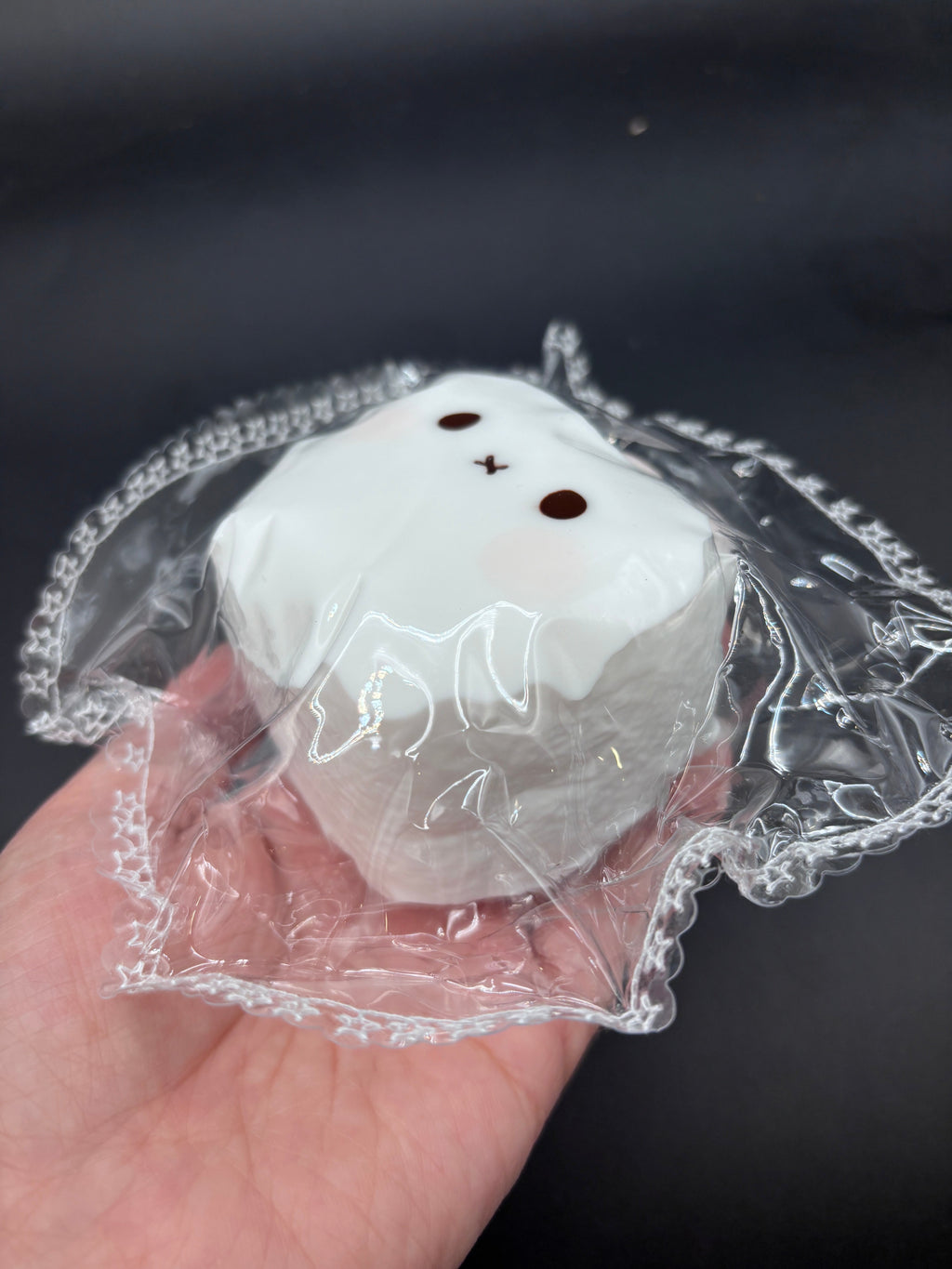 Frozen butter Cute thick bunny square soft taba squishy