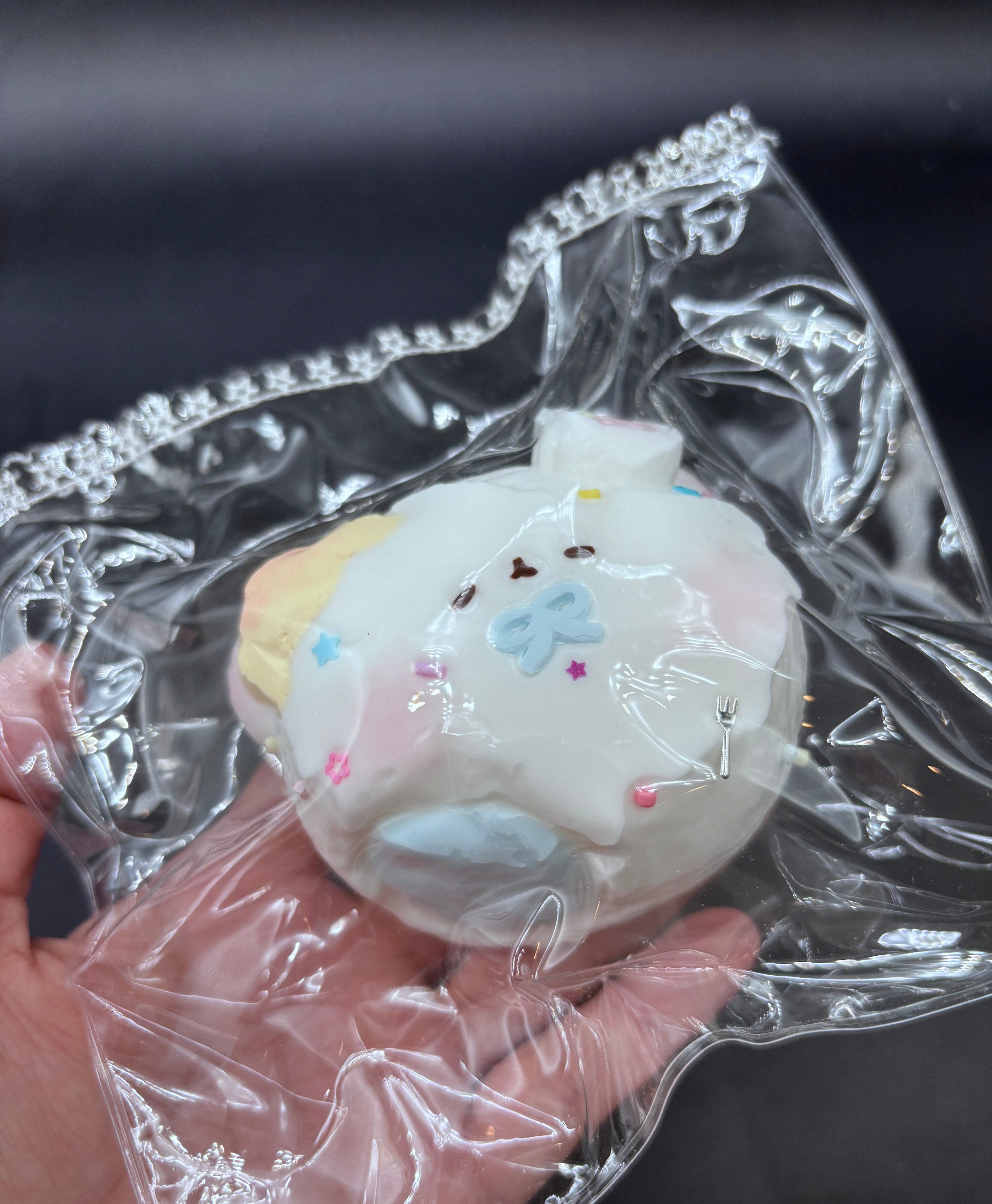 Frozen Butter  textured taba loaf of cat taba squishy
